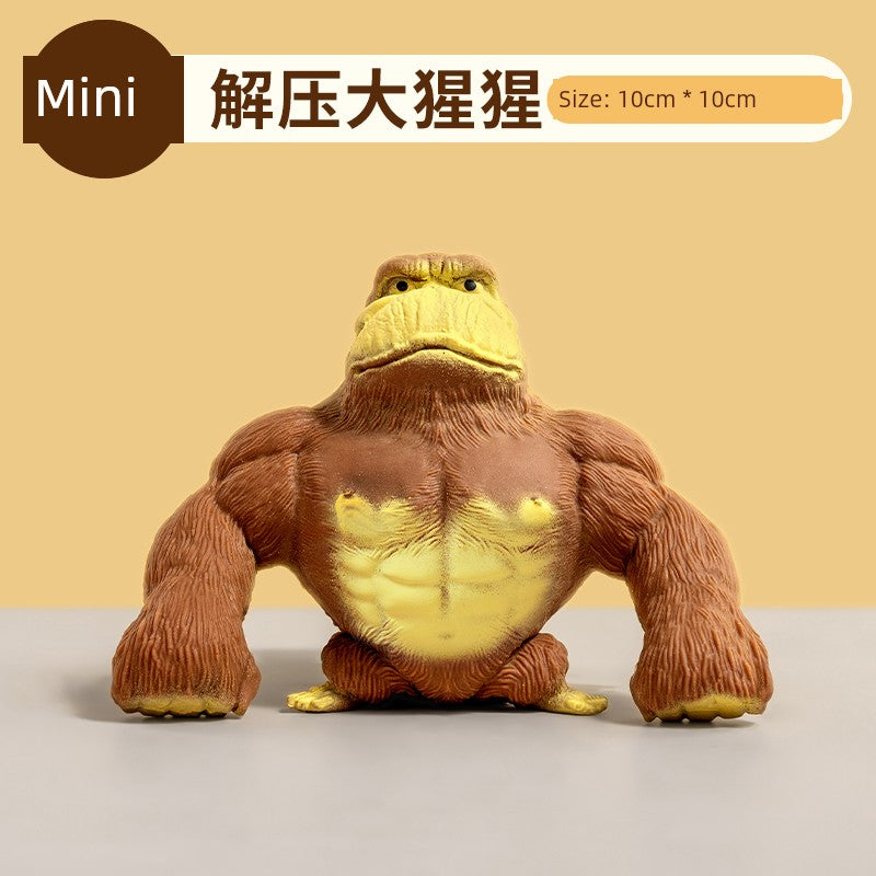 Funny Quirky Squeezing Toy Vent Pressing Gorilla RISE DEFENSE SYSTEMS.AI PRODUCTS