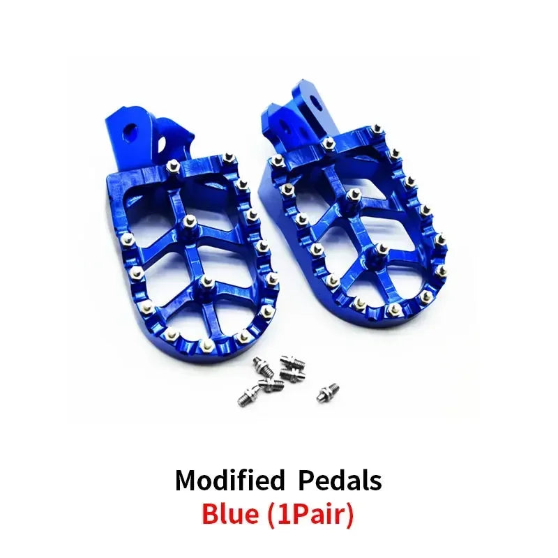 Motorcycle Footpegs Foot Pegs Rests Pedals For Surron Sur-Ron Light Bee Electric Dirt Bike Footrest RISE DEFENSE SYSTEMS.AI PRODUCTS