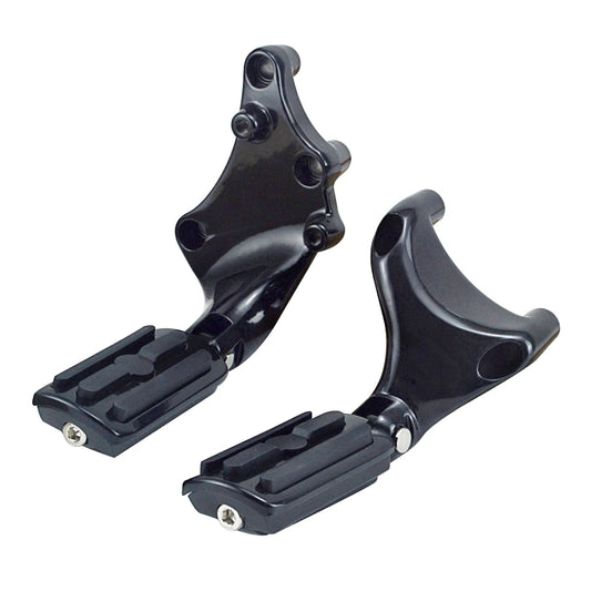 Rear Passenger Pedal Motorcycles Foot Pegs Mount Bracket Footrests For Harley Sportster XL1200 Iron 883 SuperLow Roadster 14-22 RISE DEFENSE SYSTEMS.AI PRODUCTS
