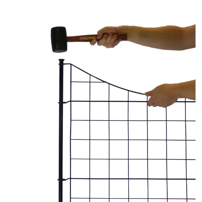 25-Inch Dog Playpen Garden Fence Metal Antirust 5 Pack RISE DEFENSE SYSTEMS.AI PRODUCTS