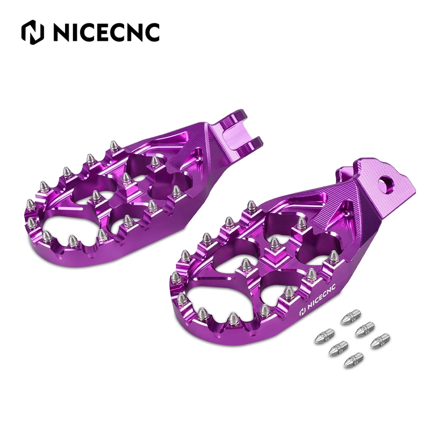 NICECNC For Surron Light Bee X S L1E Segway X160 X260 Surron Electric Dirt Bike Enlarged Footrest Pedal Foot Pegs Bracket Holder RISE DEFENSE SYSTEMS.AI PRODUCTS