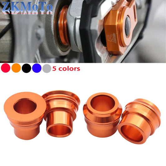 Motorcycle CNC Front Rear Wheel Axle Hub Spacer For KTM EXC EXCF EXCW XCW XCFW 125 150 200 250 300 350 400 450 500 530 2008-2023 RISE DEFENSE SYSTEMS.AI PRODUCTS