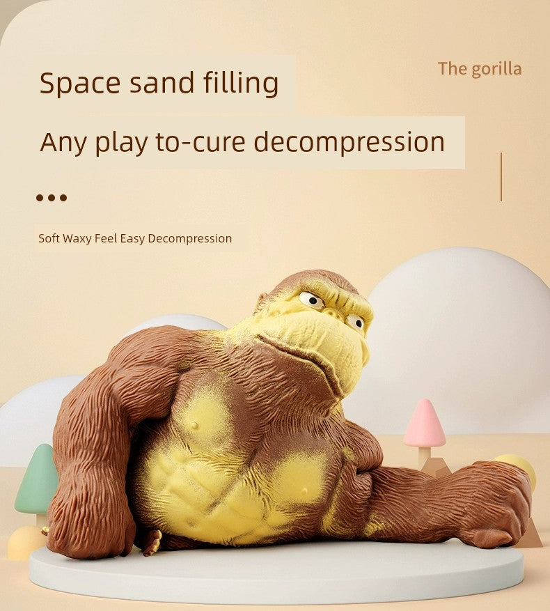 Internet Celebrity Funny Fun Pressing Vent Toy Gorilla RISE DEFENSE SYSTEMS.AI PRODUCTS