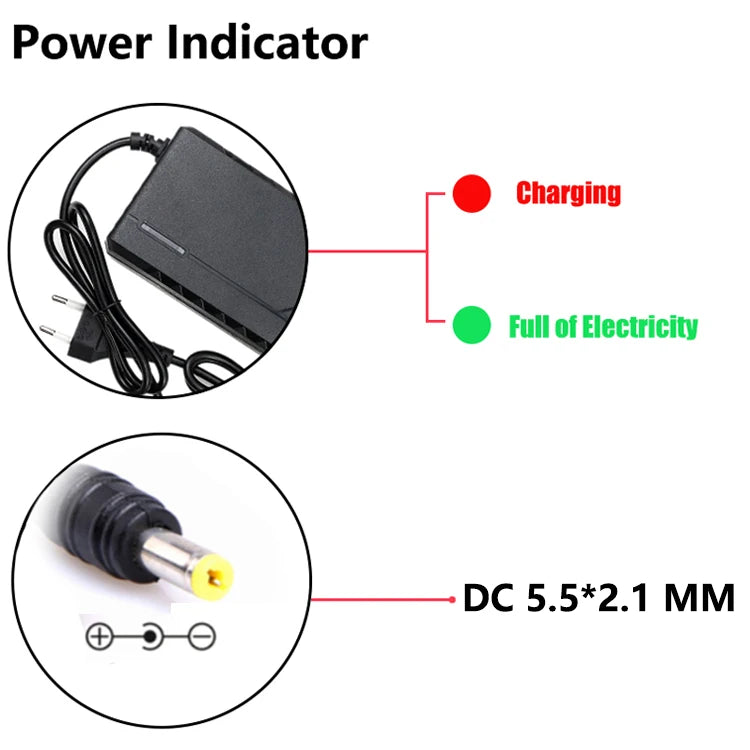 42V 54.6V 67.2V 84V 5A Li-ion Battery Charger For 36V 60V 72V 48V  Lithium Polymer Battery Pack Lithium Battery Charger RISE DEFENSE SYSTEMS.AI PRODUCTS