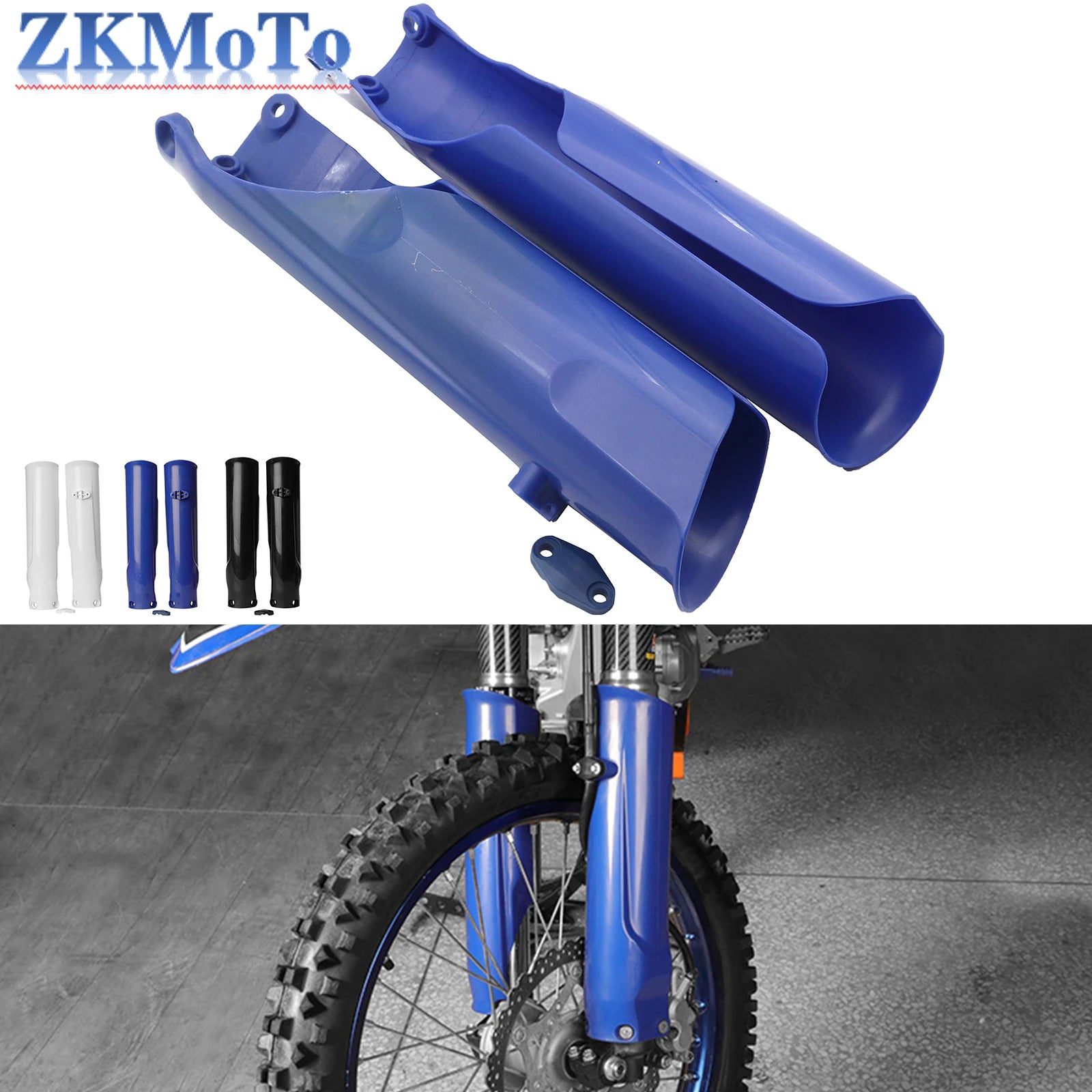 Motorcycle Front Shock Absorber Protection Cover For YAMAHA YZ250F YZ450F YZ450FX YZ250F 450F 450FX 2023-2024 Universal Parts RISE DEFENSE SYSTEMS.AI PRODUCTS