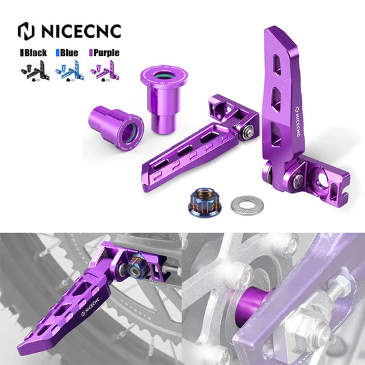 For Surron Light Bee X Chain Tensioner Adjuster Blocks & Axle Nut & Wheel Spacers Hub Collars Light Bee S L1 Segway X160 X260 RISE DEFENSE SYSTEMS.AI PRODUCTS