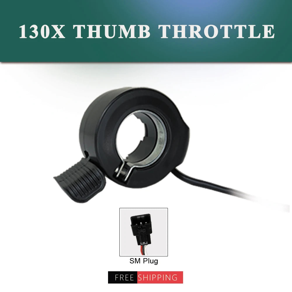 Ebike WUXING Thumb Throttle 21X/130X/108X/20X/76X Left/Right Hand Accelerator For Electric Bicycle Conversion Kit RISE DEFENSE SYSTEMS.AI PRODUCTS