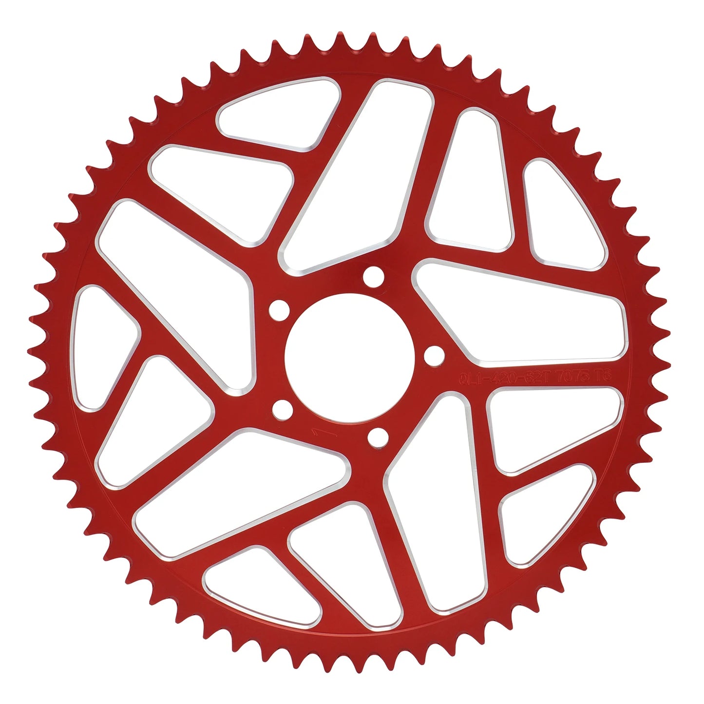 58T 62T Rear Chain Sprocket For Sur-Ron Surron Sur Ron Light Bee S X For Segway X160 X260 For Talaria Sting Electric Dirt Bike RISE DEFENSE SYSTEMS.AI PRODUCTS