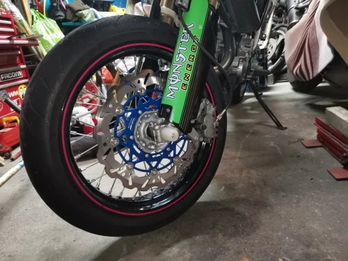 320mm Front Brake Disc Rotor Bracket WR250F 01-22 WR450F 03-22 YZ250F 01-06 02 04 05 YZ450F 03-07 YZ125 YZ250 WR125 WR250 98-07 RISE DEFENSE SYSTEMS.AI PRODUCTS