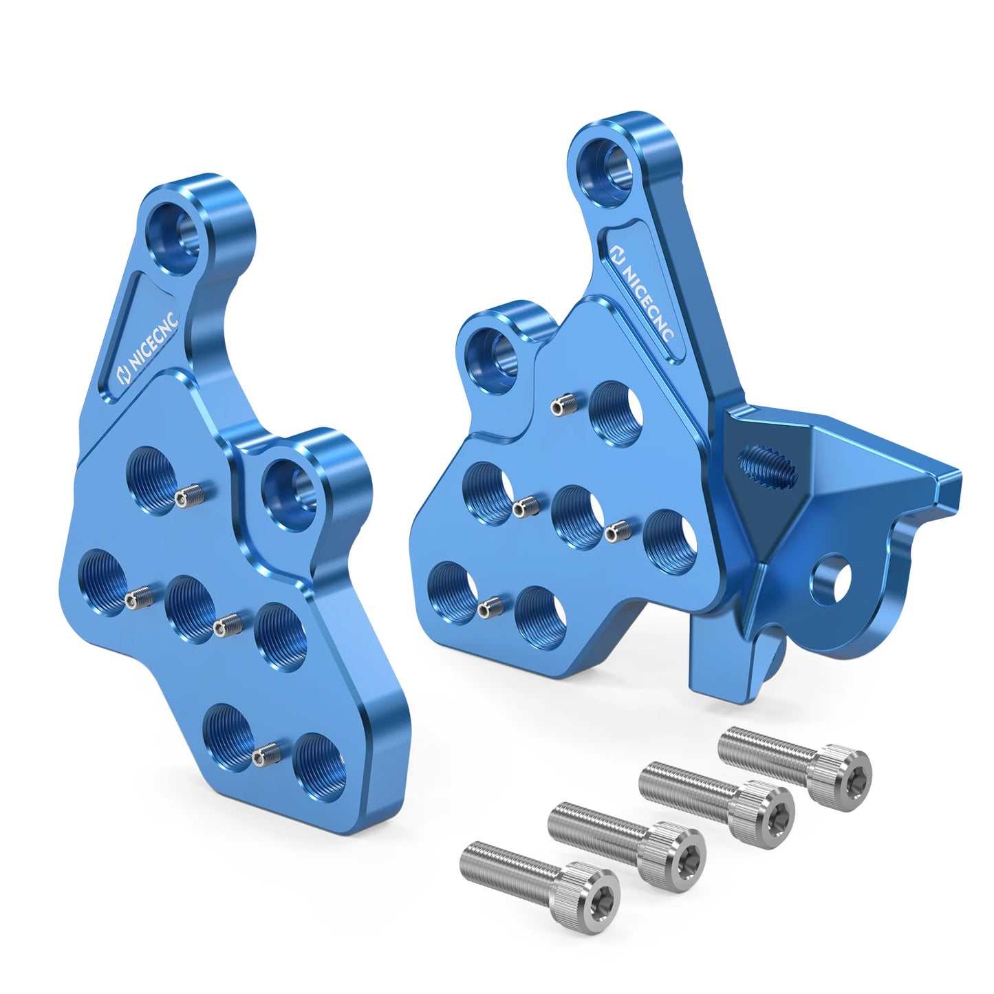 For Surron Light Bee X S L1E LBX Segway X160 X260 NICECNC Electric Dirt Bike Foot Pegs Mount Bracket Footrest Support Brace Kit RISE DEFENSE SYSTEMS.AI PRODUCTS