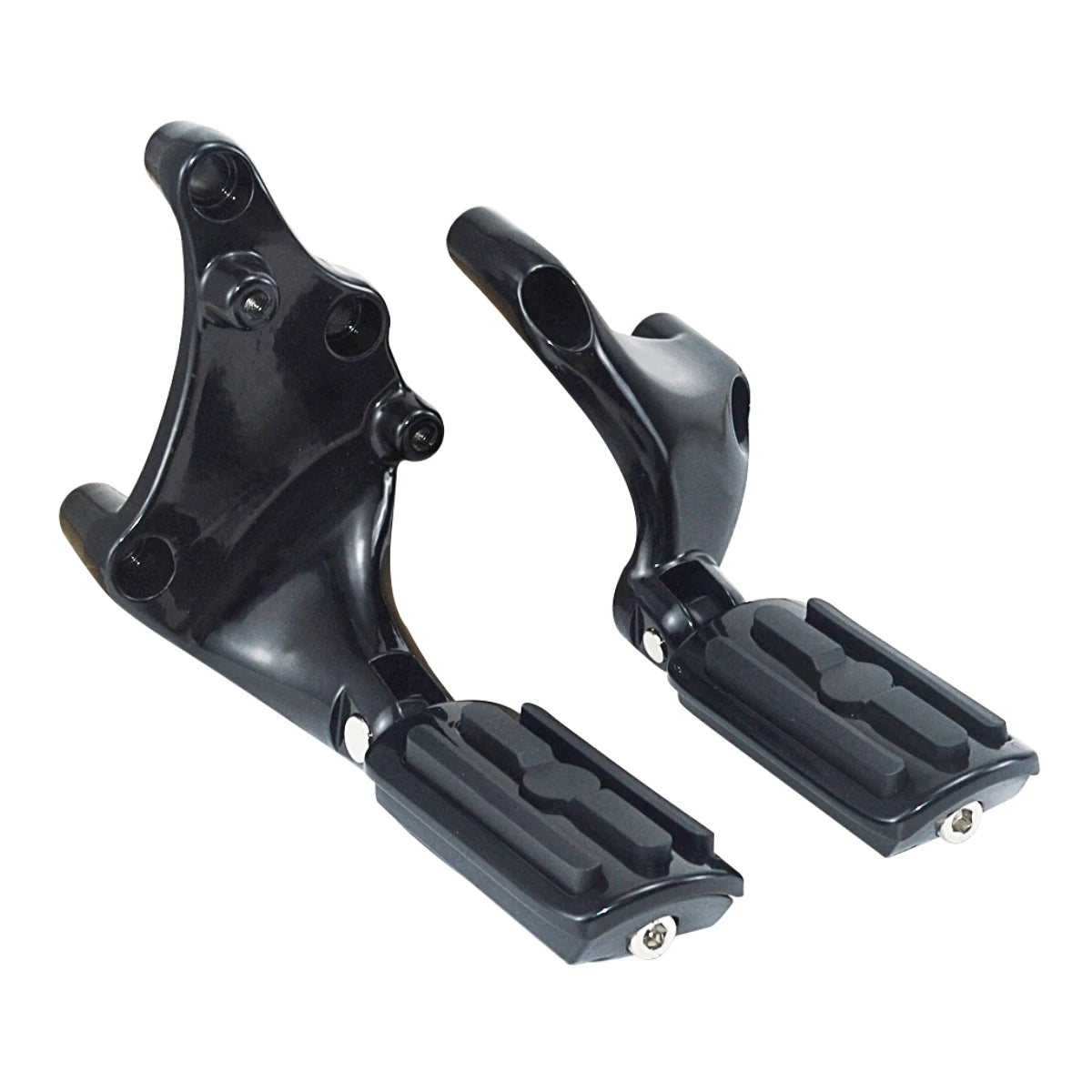 Rear Passenger Pedal Motorcycles Foot Pegs Mount Bracket Footrests For Harley Sportster XL1200 Iron 883 SuperLow Roadster 14-22 RISE DEFENSE SYSTEMS.AI PRODUCTS