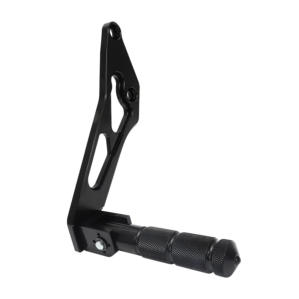 Motorcycles Foot Pegs Rear Passenger Pedal Mount Bracket Aluminum Moto Footrests For SURRON Sur-Ron Light Bee X Segway X160 X260 RISE DEFENSE SYSTEMS.AI PRODUCTS