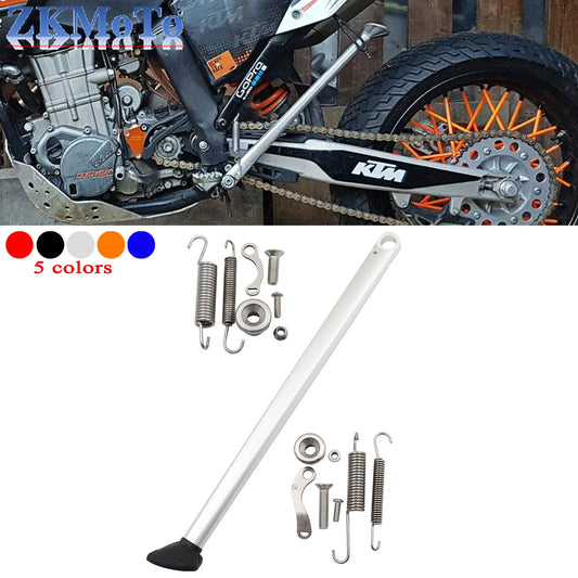 Motorcycle Kickstand Side Stand For KTM EXC EXCF XC XCW XCF XCFW TPI SIX DAYS 125 250 350 400 450 500 2017-2023 Husqvarna GasGas RISE DEFENSE SYSTEMS.AI PRODUCTS