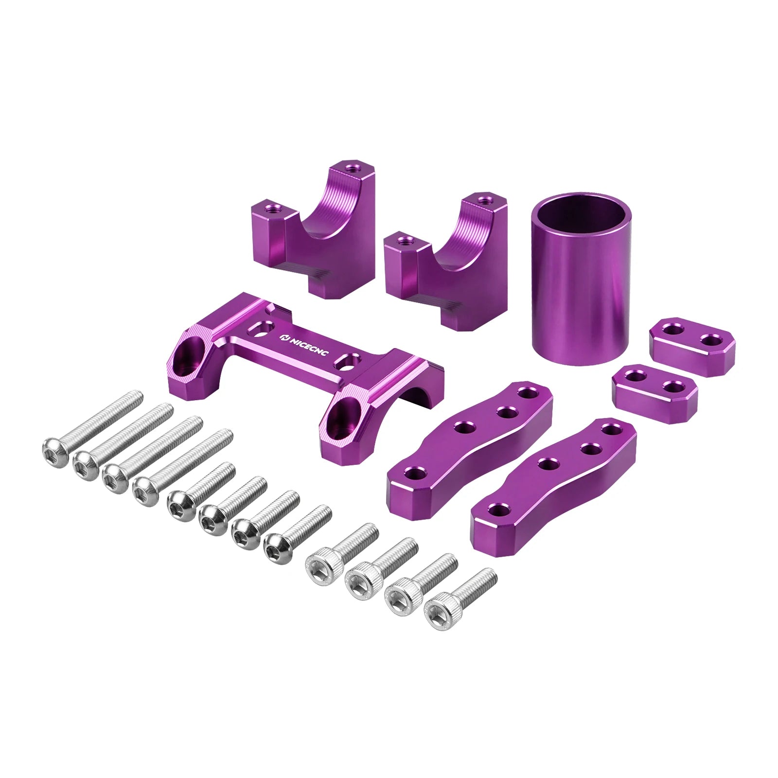 For Surron Motorcycle Handlebar Bar Riser Mount Bracket Head Tube Frame Brace For Sur-Ron Light Bee X S L1E Segway X160 X260 RISE DEFENSE SYSTEMS.AI PRODUCTS
