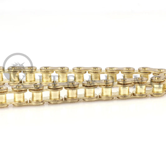 420 Chains Gold 102L/104L/108L/126L/132L/140L links chain For 50cc-150cc dirt bike/pit bike CRF 50 70 SSR Pit Dirt Bike RISE DEFENSE SYSTEMS.AI PRODUCTS