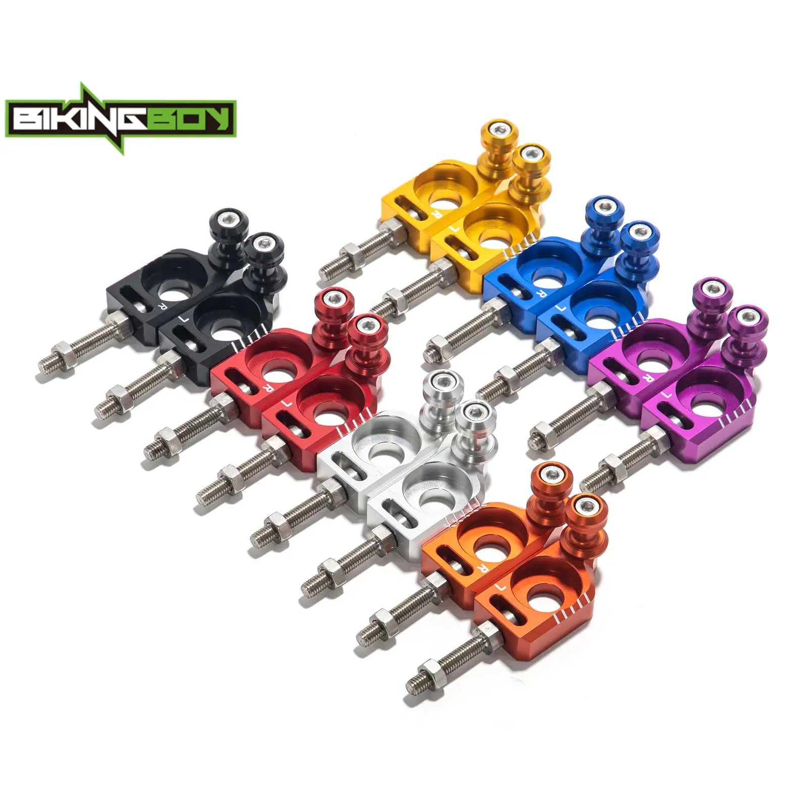 For Talaria Sting For Surron Light Bee X Sur-ron LBX For Segway X160 X260 X 160 260 Axle Blocks Chain Adjuster Lifting Screws MX RISE DEFENSE SYSTEMS.AI PRODUCTS