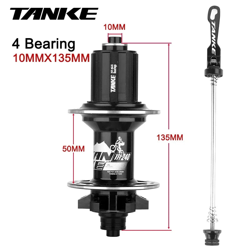 TANKE-MTB Hub,36 Holes 6 claw 108 Clicks NBK,Sealed Bearing,Mountain Bike Aluminum Alloy Disc Brake hub,7,8,9,10,11,12 Speed HUB RISE DEFENSE SYSTEMS.AI PRODUCTS