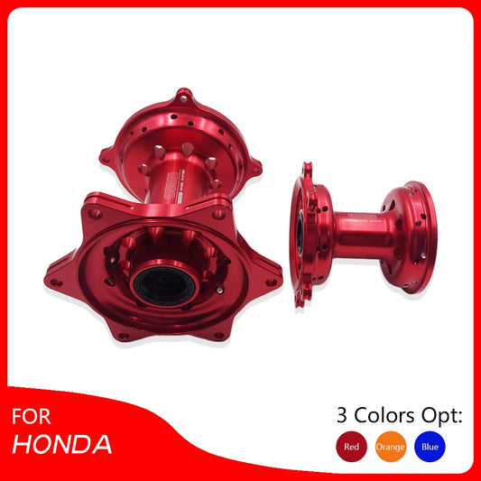 Motorcycle Accessories 32/36 Holes Front Rear Wheel Hub CNC Aluminum Billet For HONDA CRF250R CRF450R CR125 CR250 CRF250X CRF450 RISE DEFENSE SYSTEMS.AI PRODUCTS