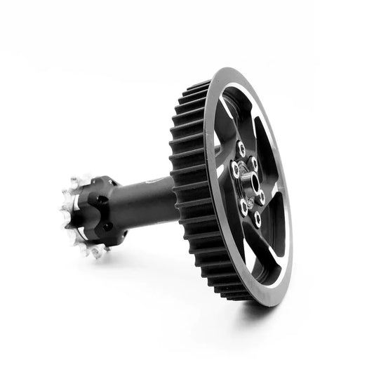 SUR-RON Light bee X OEM Original Axis Parts LIGHT BEE MID DRIVE SHAFT ASSEMBLY LBX Mid shaft bush Pulley Parts RISE DEFENSE SYSTEMS.AI PRODUCTS
