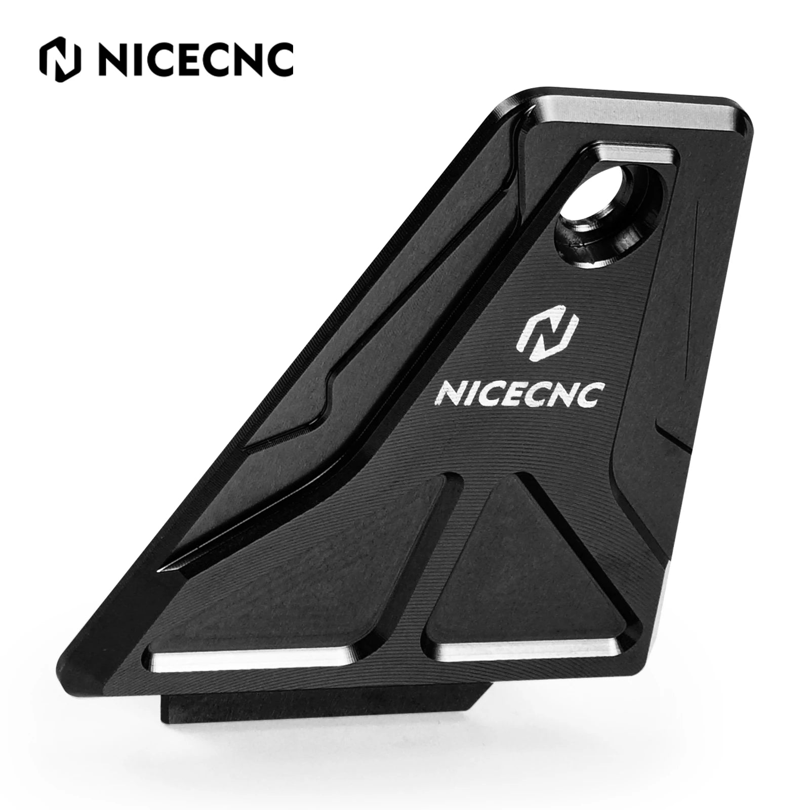 NICECNC For Surron Light Bee X S L1E Surron Electric Bike Horn Cover Gap Cover Plate For Segway X160 X260 Aluminum Accessories RISE DEFENSE SYSTEMS.AI PRODUCTS