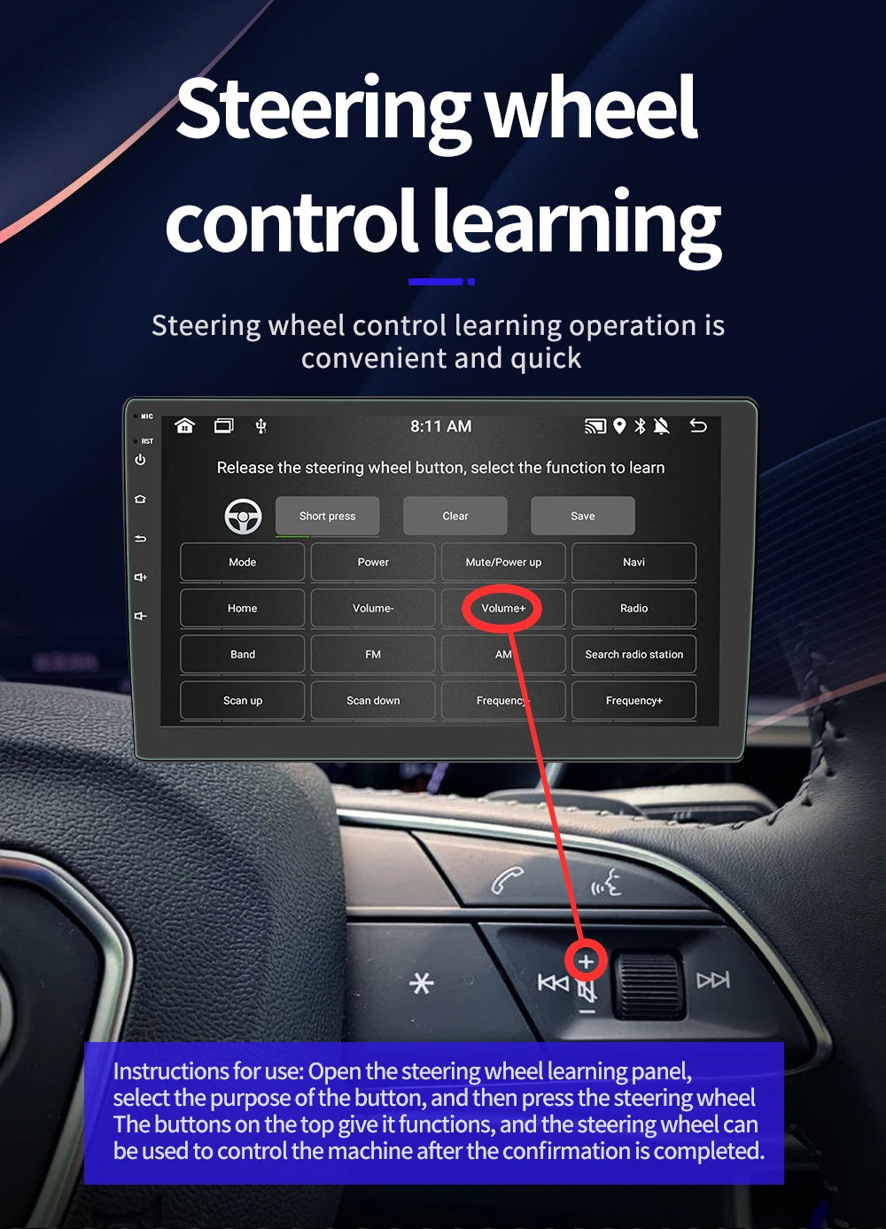 BQCC 4core 2 Din Car Radio Androidauto Carplay Android 13 GPS Car Audio 7"/9"/10" WIFI BT IPS Automotive Multimedia Player RISE DEFENSE SYSTEMS.AI PRODUCTS