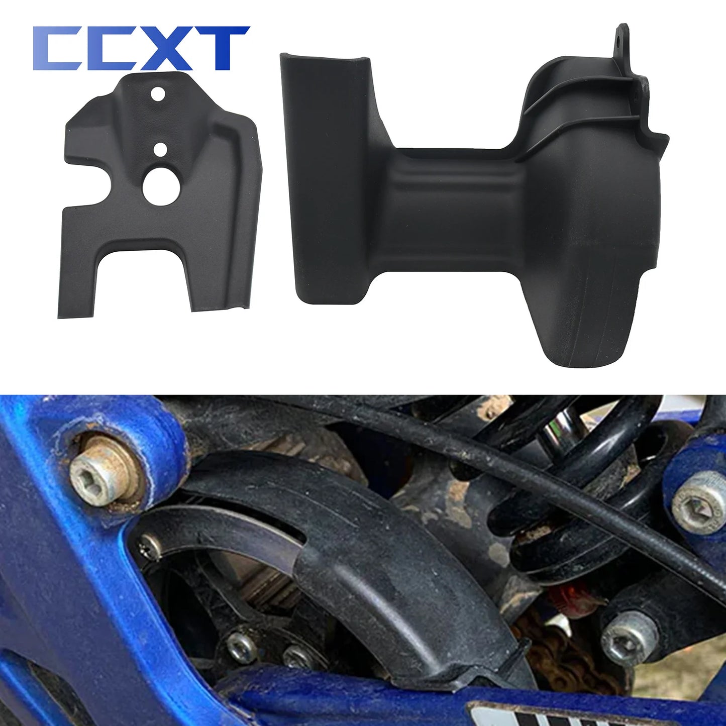 Motorcycle Center Axle Protective Cover Belt Pulley Mud Guards Middle Axis Guard For Surron Sur-Ron Lightbee Light Bee S & X RISE DEFENSE SYSTEMS.AI PRODUCTS