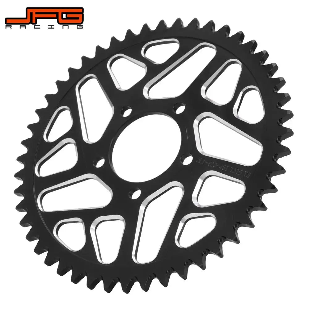 Motorcycle 48T 54T 60T 7075 Aviation Aluminum Alloy Rear Chain Sprocket For Surron Sur-Ron Sur Ron Lightbee X S Segway X160 X260 RISE DEFENSE SYSTEMS.AI PRODUCTS