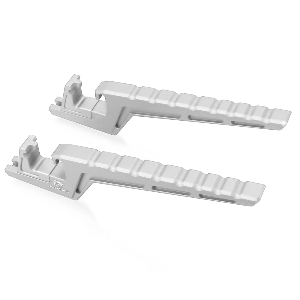 Motorcycle Accessories For Sur-Ron Sur Ron Surron Passenger Foot Pegs Extension Extended Footpegs Motocross Bike Electric Bike RISE DEFENSE SYSTEMS.AI PRODUCTS