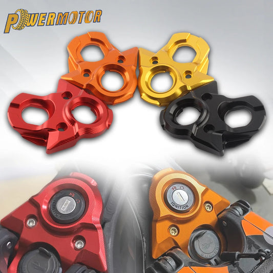 for Surron Parts Motorcycle Central Control Decoration Ignition Cover CNC Aluminum Motocross for SUR-RON Light Bee Electric Bike RISE DEFENSE SYSTEMS.AI PRODUCTS