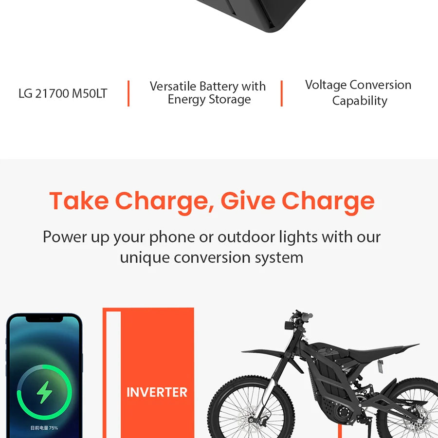 Falcon M 85Km/H Motocross Bike Adults Off-Road 72V 8000W Electric Motorcycle Dirt Bikes With Motorcycle Displays RISE DEFENSE SYSTEMS.AI PRODUCTS