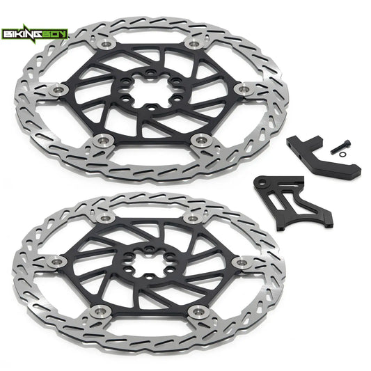 For Sur-Ron LBX Surron Light Bee X For Segway X160 X260 Oversize 220mm / 250mm Front Rear Brake Discs Rotors Disks Bracket KKE RISE DEFENSE SYSTEMS.AI PRODUCTS