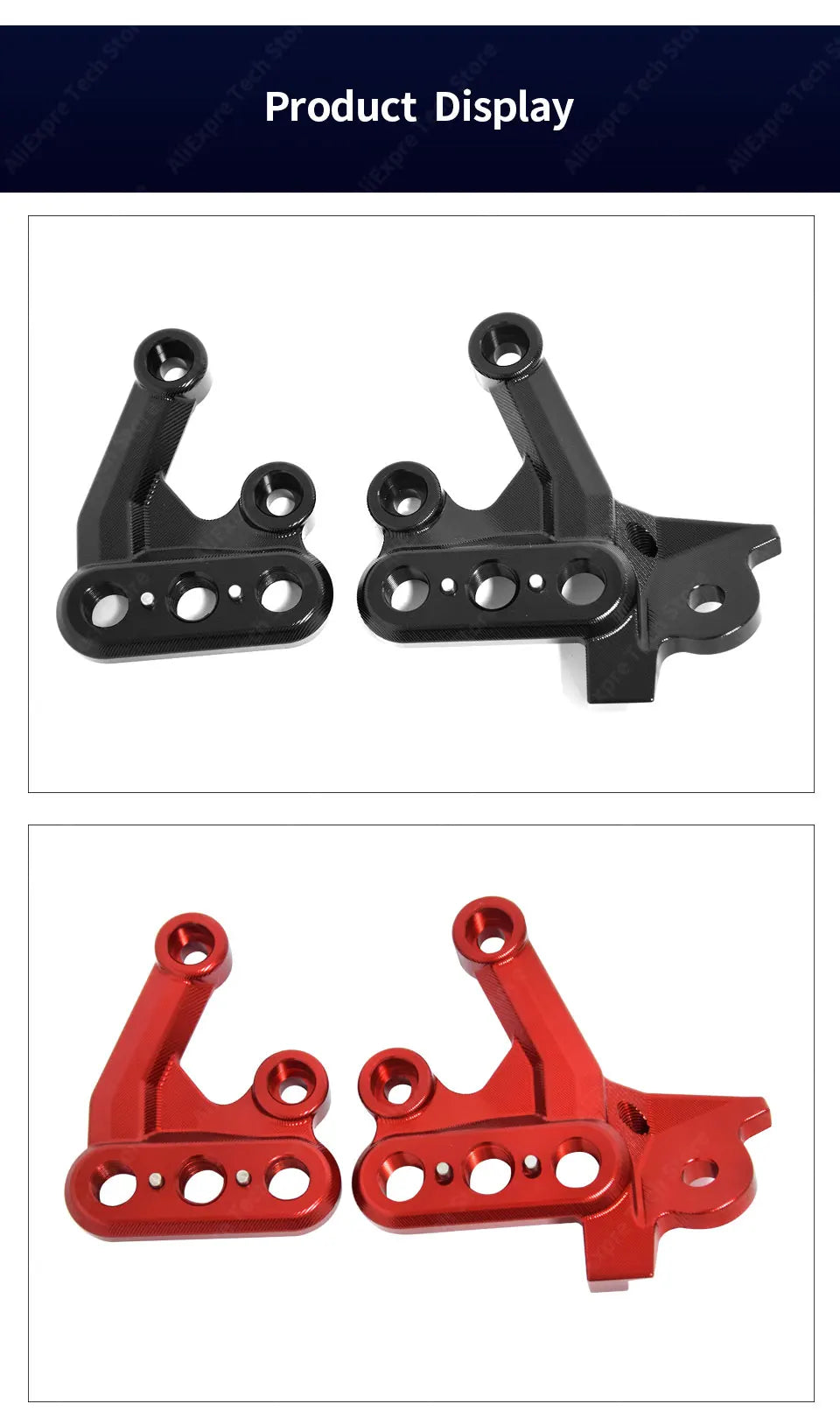 For Sur Ron Pedal Bracket Light Bee X Modification Parts E-bike Dirtbike Off-road Motorcycle  SUR-RON Parts RISE DEFENSE SYSTEMS.AI PRODUCTS