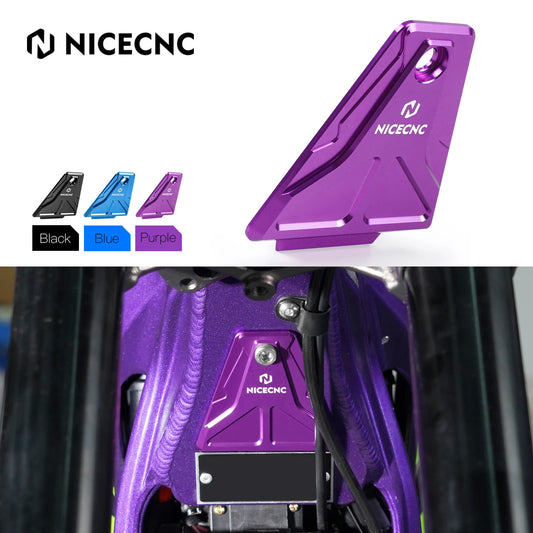 NICECNC For Surron Light Bee X S L1E Surron Electric Bike Horn Cover Gap Cover Plate For Segway X160 X260 Aluminum Accessories RISE DEFENSE SYSTEMS.AI PRODUCTS