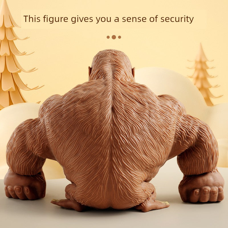 Internet Celebrity Decompression Artifact King Gorilla Funny Green Head Fish Fun Squeezing Toy Press Decompression Vent Toys RISE DEFENSE SYSTEMS.AI PRODUCTS
