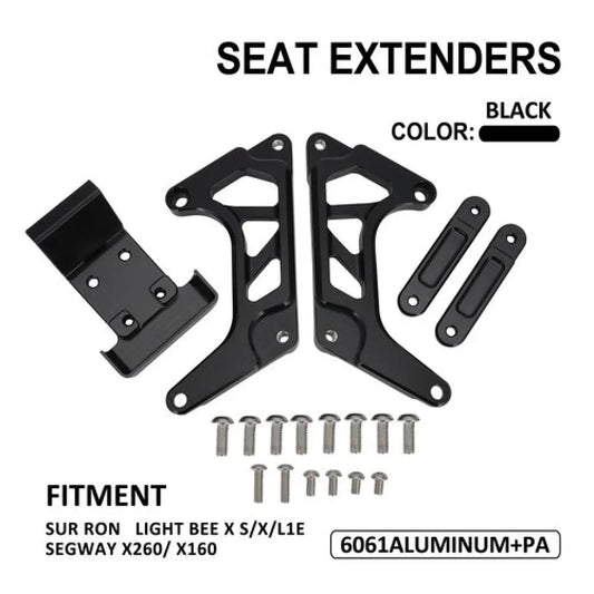 Seat Riser Cushion Extenders Bracket Riser 5CM CNC for Electric Dirt Bike Surron Sur Ron X Sur Ron S Sur Ron L1E X260 X160 RISE DEFENSE SYSTEMS.AI PRODUCTS