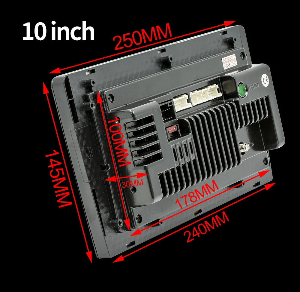 BQCC 4core 2 Din Car Radio Androidauto Carplay Android 13 GPS Car Audio 7"/9"/10" WIFI BT IPS Automotive Multimedia Player RISE DEFENSE SYSTEMS.AI PRODUCTS