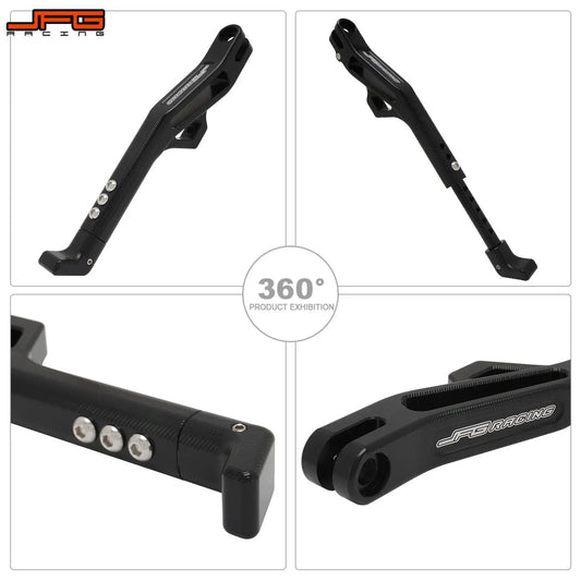 265mm-350mm Adjustable Foot Side Kick Stand Kickstand For Sur-Ron Light Bee S X For Segway X160 X260 TALARIA MX3 MX4 RISE DEFENSE SYSTEMS.AI PRODUCTS