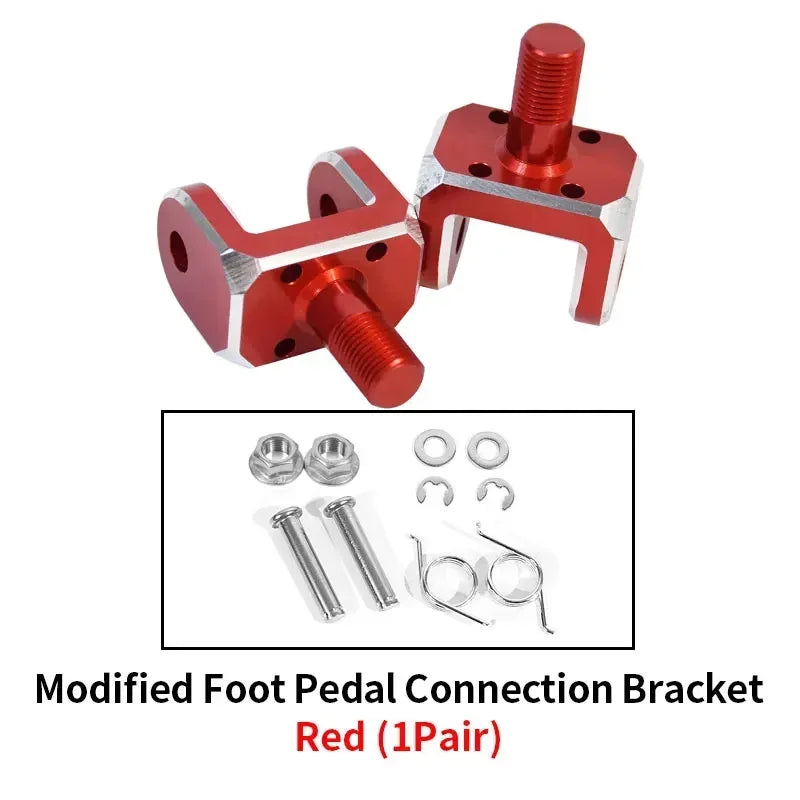 Motorcycle Footpegs Foot Pegs Rests Pedals For Surron Sur-Ron Light Bee Electric Dirt Bike Footrest RISE DEFENSE SYSTEMS.AI PRODUCTS