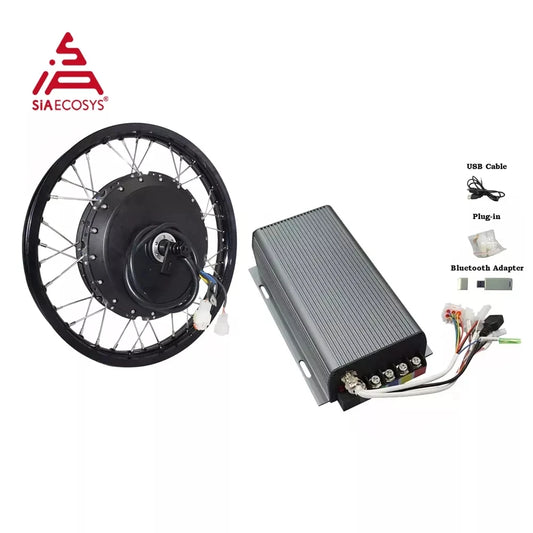 QS Motor QS273 12000W 50H V3 Electric Spoke Hub Motor with 19inch Moped Wheel Rim with SVMC72200 Controller RISE DEFENSE SYSTEMS.AI PRODUCTS