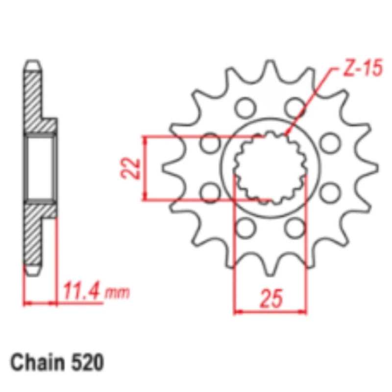 520 41T 16T Motorcycle Steel Aluminum Composite Front Rear Sprocket Kits For KTM 790 Duke 790 Duke L 2018-2020 890 Duke R 2020 RISE DEFENSE SYSTEMS.AI PRODUCTS