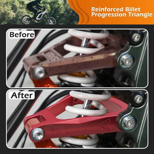 For Sur-Ron Ultra Bee Reinforced Rear Progression Triangle RISE DEFENSE SYSTEMS.AI PRODUCTS