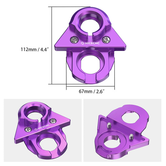 NICECNC Electric Dirt Bike Key Cover Case Keychain Ignition Switch Plate Guard Kit For Surron Light Bee X S L1E Segway X160 X260 RISE DEFENSE SYSTEMS.AI PRODUCTS
