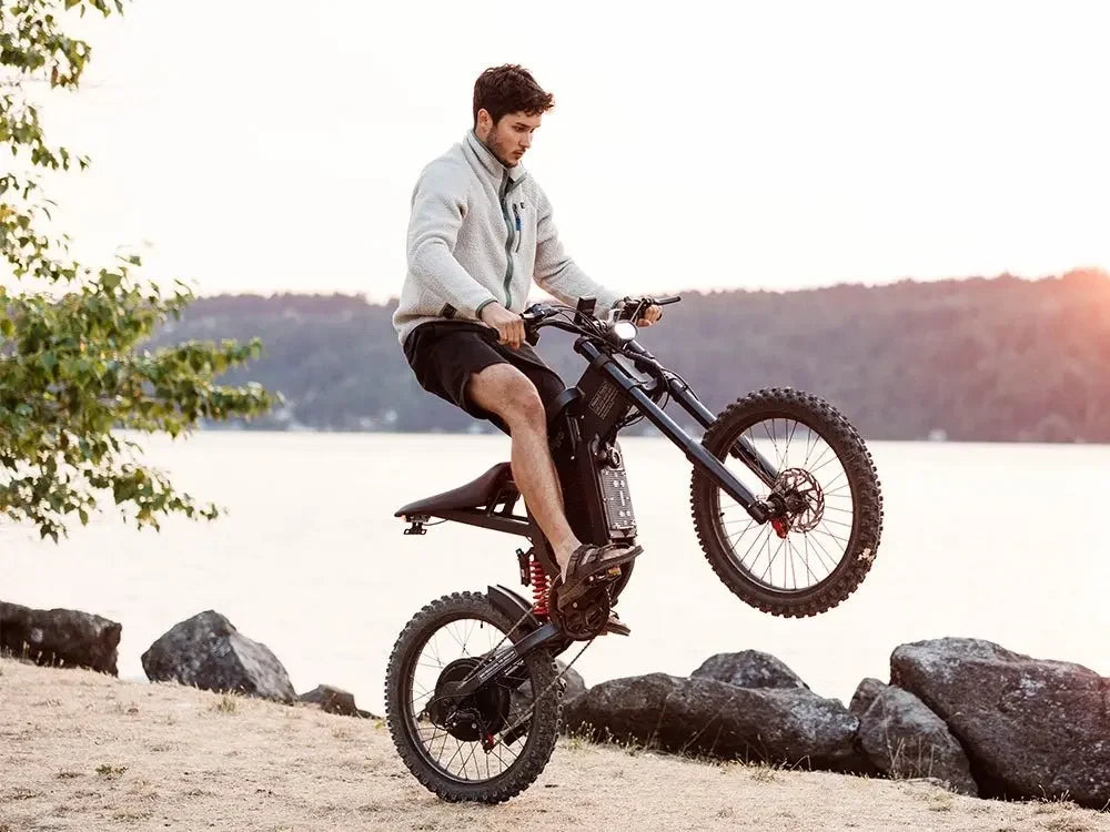 Freego X2 Pro E-bike 6000W 60V 30Ah 19*2.0 Mtb Tire Electric Bicycle All Terrain Hydraulic Brake Full Supspension Electric Bike RISE DEFENSE SYSTEMS.AI PRODUCTS