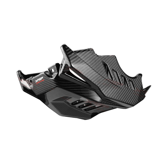 SURRON Ultra bee Carbon fiber Skid plate Motor protection plate Modified and upgraded carbon fiber Skid cover Protection palte RISE DEFENSE SYSTEMS.AI PRODUCTS