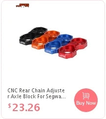 CNC Rear Chain Adjuster Axle Block For Segway X160 X260 Surron Sur-Ron Light Bee S X TALARIA MX3 MX4 Electric Dirt Bike RISE DEFENSE SYSTEMS.AI PRODUCTS