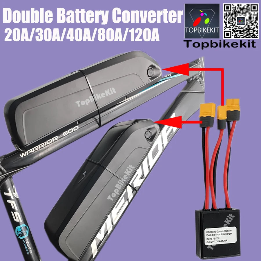 Big Current 120A Dual Battery Discharge Converter Connection Adapter 20V-72V 20A/30/40A/80A/120A Module Balanced Discharge RISE DEFENSE SYSTEMS.AI PRODUCTS