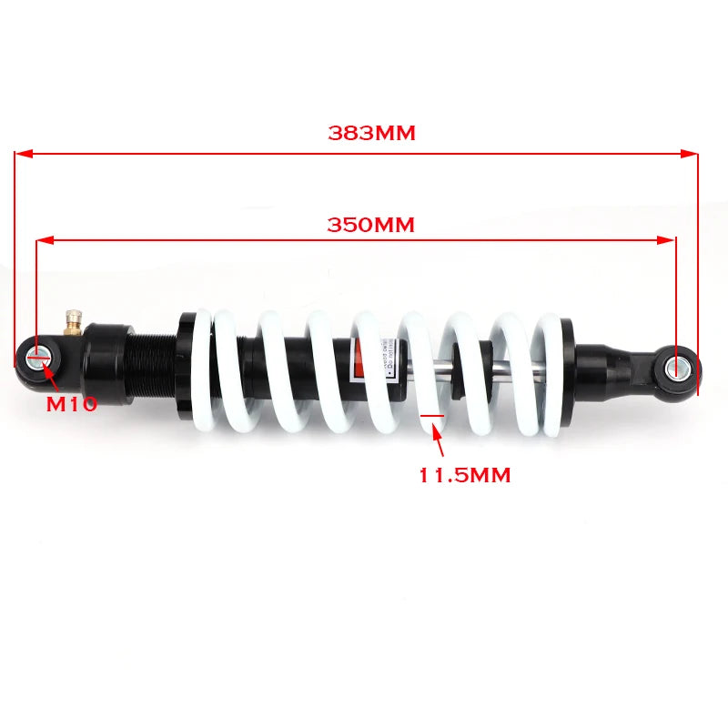 250mm 260mm 330mm 350mm Motorcycle Shock Absorber Shock Absorber Suspension for Off-Road Moto Pit Quad Dirt Bike Kart Dirt Bike RISE DEFENSE SYSTEMS.AI PRODUCTS