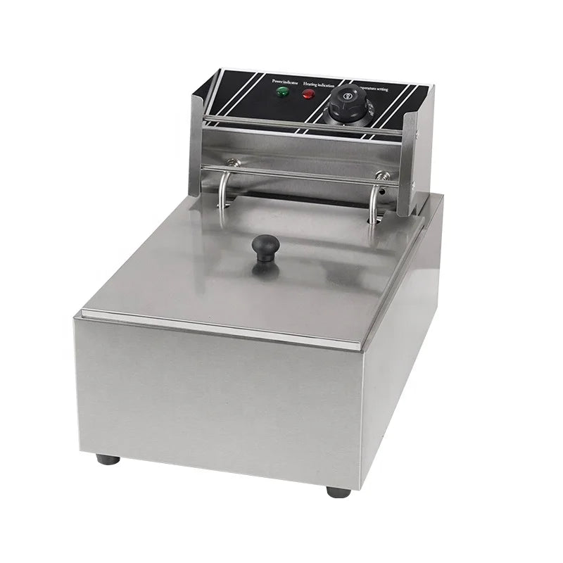 Double Tank Use Electric Induct Deep Fryer Machine 6l Commercial Freidora Chip Deep Fry for Sale RISE DEFENSE SYSTEMS.AI PRODUCTS