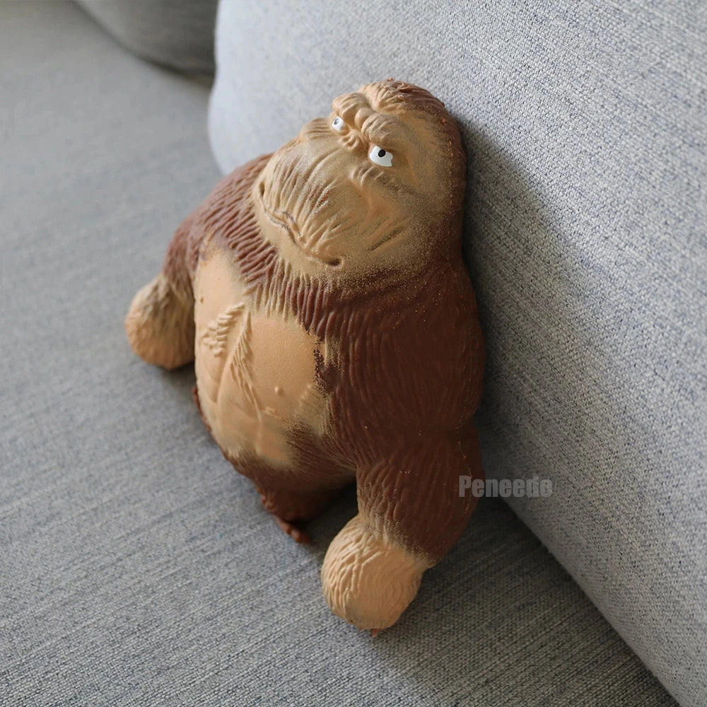 Giant Anti Stress Gorilla Toy Squeezing Elastic Monkey Fun Gorilla Stress Relief Game Mini Children's Gift Birthday Gift RISE DEFENSE SYSTEMS.AI PRODUCTS