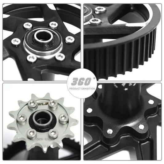 Surron Ultra Bee Original Parts Center Shaft Sleeve Assembly  Jackshaft UB Mid Shaft Bushing  Primary Drive Belt Rear Pulley RISE DEFENSE SYSTEMS.AI PRODUCTS